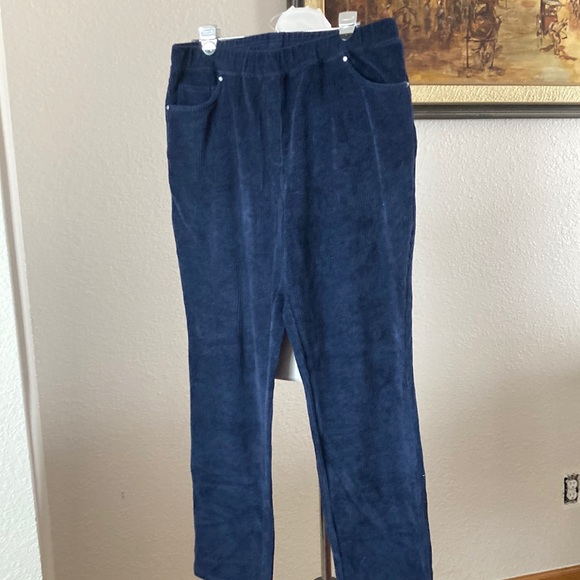 New Quacker Factory by Jeanne Bice stretchy casual pants - Picture 1 of 7